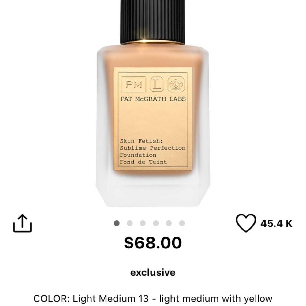 Pat McGRATH skin fetish foundation 😍✨
